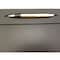 Dacasso Black Leather Conference Pad with Top-Rail Pen Well, 17 x 14 PR-1023 - alternate 7